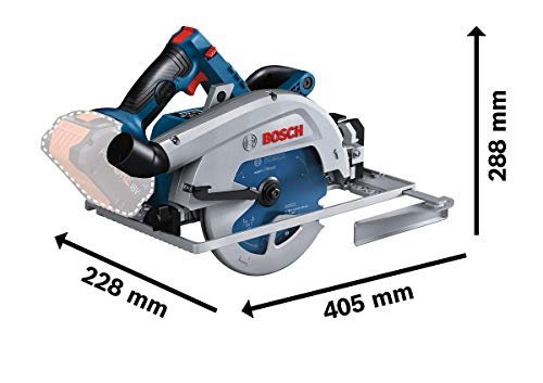 Bosch Professional BITURBO Akku Handkreissäge GKS 18V-68 GC (Leerlaufdrehzahl 2500-5000 min-1, kompatibel mit… – Bild 4