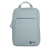 NTK - Mochila Edge Executiva Grande Expansível Impermeável para Escritório e Viagem - Reforço e Compartimento para Notebook até 16 Polegadas, Ideal para Trabalho e Estudo, Cinza