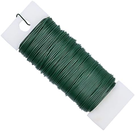 Florists Wire Green Flexible Craft Wire for Christmas Wreaths Garland Floral Bouquets Flower Arrangements