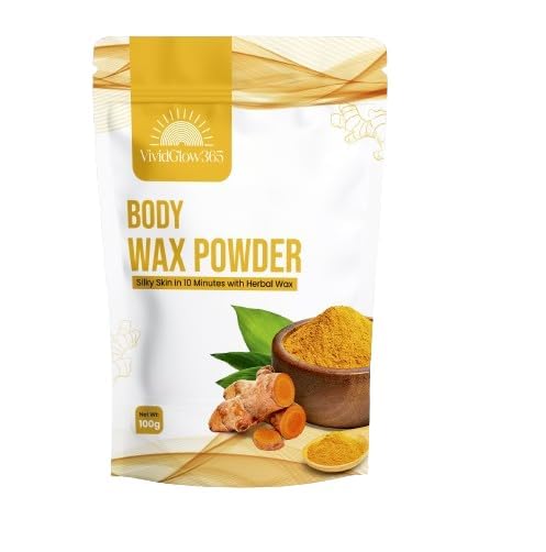 VividGlow365 Herbal Body Wax Powder for Effortless Hair Removal Perfect for Both Men & Women | Made With Natural Ingredients And Suitable For All Skin Types - 100g (B0CY8LGSNV) Amazon Price History, Amazon Price Tracker