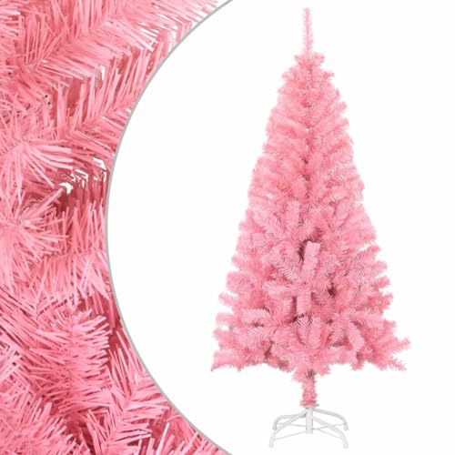 Árbol de Navidad rosa de 120 cm ideal para llenar de magia los rincones de tu hogar 2