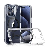 ESR for iPhone 15 Pro Max Case, Compatible with MagSafe, Military-Grade Protection, Yellowing Resistant, Scratch-Resistant Back, Magnetic Phone Case for iPhone 15 Pro Max, Classic Series, Carbon Fiber