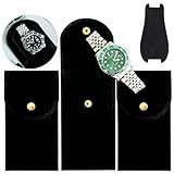 MATÉRIAU DURABLE ET DE HAUTE QUALITÉ : Nos coffret montre homme sont fabriqués en tissu peluche. Doux et confortable, avec une texture agréable, une coupe uniforme, résistant aux chutes et durable, ils protègent vos montres de la poussière et de la saleté.