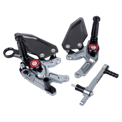 Repose-pieds moto S1000RR 2015-2018 avec commandes reculées réglables