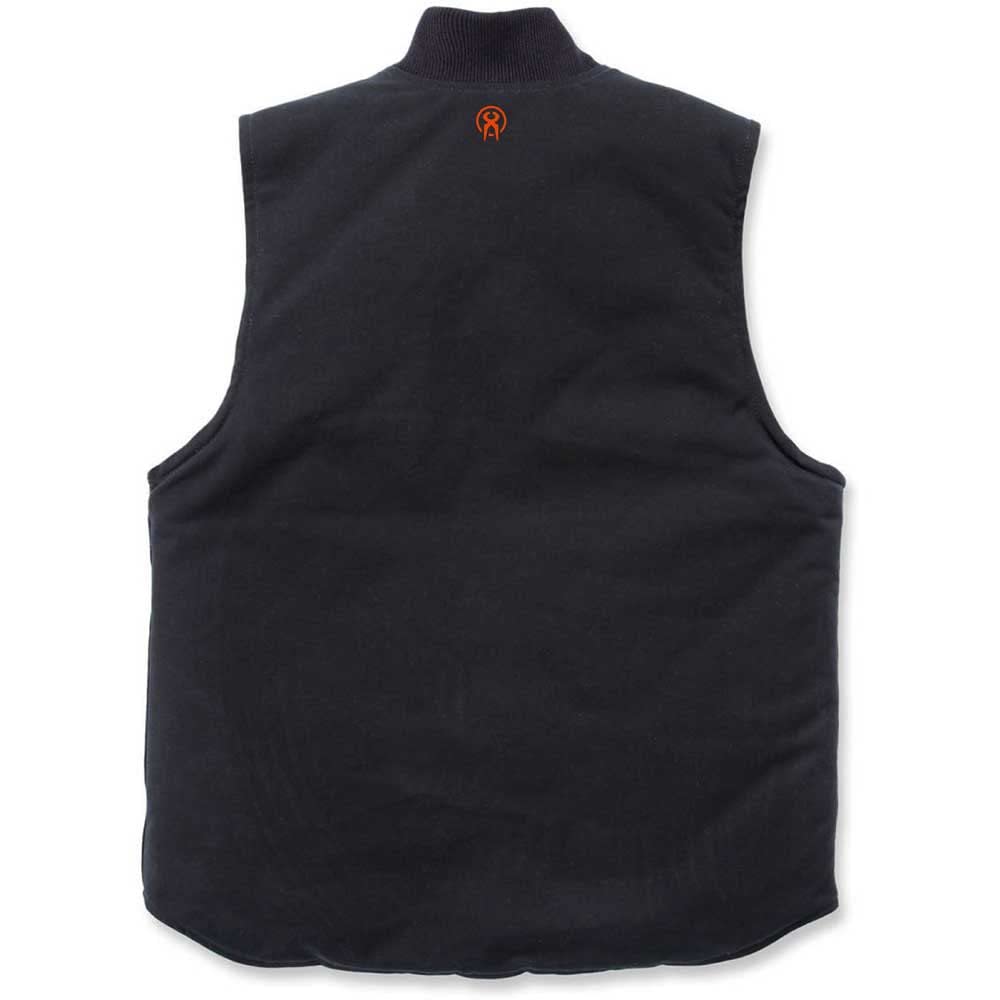 West Coast Choppers Men Vest Heavy Duty, Colore:Black
