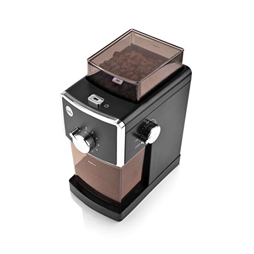 Wilfa IL SOLITO Molinillo de café - Depósito de café en grano con capacidad de 180 g, equipado con función de parada automática, negro - Imagen 5