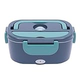 【Durchdachtes Design】Die doppelschichtige Wärmeisolierung schützt Ihre Hände vor Verbrennungen, und der Aufbewahrungsbehälter an der Oberseite bietet Platz für Löffel und Gabeln (nicht im Lieferumfang enthalten). Außerdem kann der Dampfabzug die Wärme ableiten, und die wasserdichte Hülse am Stromanschluss verhindert effektiv das Eintauchen in Wasser während der Reinigung.