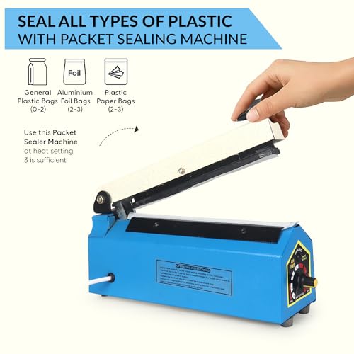 Image of RIGEL Sealing Machine for Food Packets Sealer, 16 Inch-400 MM | 1-Year Warranty | Packet Sealer Machine, Packing Machine, Poly Sealing Machine, Full Customer Support by RIGEL
