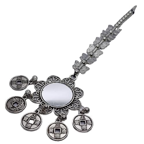 Sattyaki Stylish Navratri Oxidized Silver Maang TikkaBor With Damini Matha Patti for Women and Girls. (Sattyaki Mirror Coin Drops Teeka) (B0DD46H2QC) Amazon Price History, Amazon Price Tracker