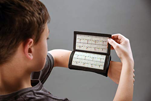 Image of Y23 - Football Wristbands - Wrist Coach - QB Wristband - Football Play Wristbands - Playbook Wristband