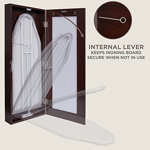 Ivation IVAIBCWMWNT Wall-Mounted Ironing Board Cabinet thumb #4