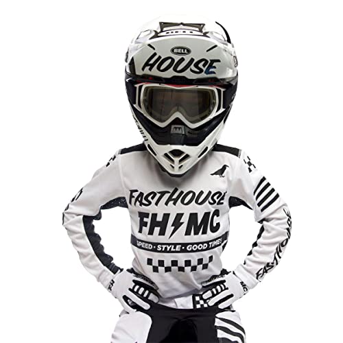 FASTHOUSE Youth A/C Elrod Jersey (White, Youth Large)