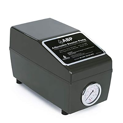 Express Water Adjustable Water Booster Pump – Reverse Osmosis Water Filtration System Water Pressure Booster Pump – 50 to 100 GPD – Easy Setup Pump Increases Filtration Speed and Efficiency