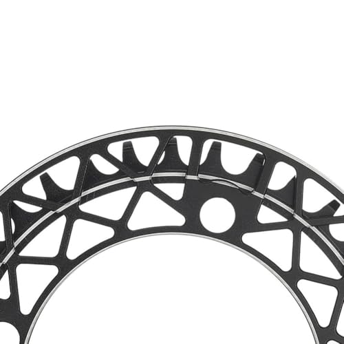 Plato protector con protector de cadena para bicicletas de montaña de aleación de aluminio para 104BCD 34T 36T 38T apto para bicicletas de una sola velocidad y multivelocidad (34T)