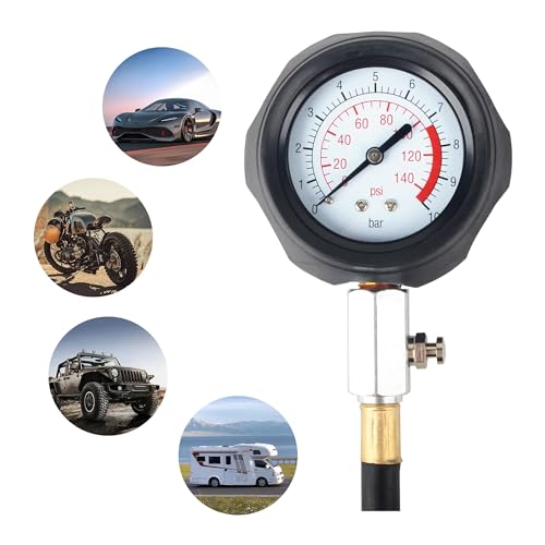 DAYUAN Öldruckprüfer Öldrucktester Set Öl-Meßgerät Öldruckmesser Werkzeug für VW Opel BMW FIAT