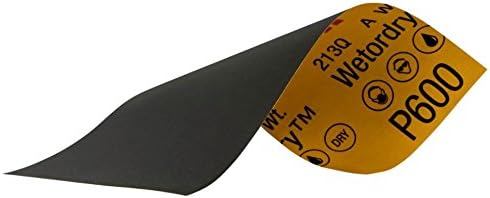 3M 03020 Imperial Wetordry 3-2/3" x 9" P600 Grit Sandpaper
