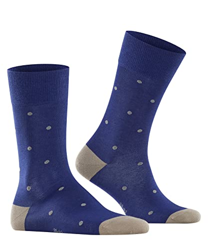 Image of FALKE Men's Dot Socks, Breathable, Crew, Casual or Dress, Polka Dots, 1 Pair