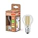 Produktbild Osram LED Superstar Classic LED-Lampe A 100 in klassischer Kolbenform, klarer Glaskörper, 7.2 W, 1521 lm, E27 Fassung, 2700 K für warmweißes Licht, EEK A, 60 mm Durchmesser.