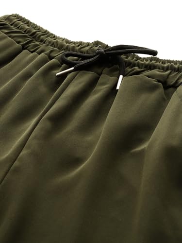 Image of Aarika Womens Casual Wear Black Colour Solid Crep Cargo Pant