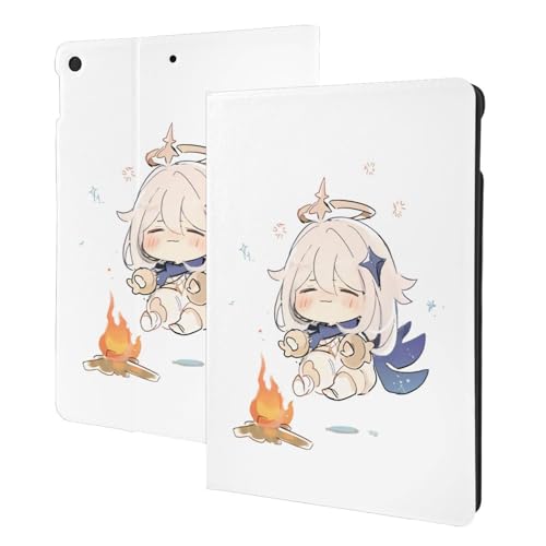 Compatible with 原神 Genshin Impact iPad 第10世代 ケース (2022年) iPad 10.9 ケース iPad 10.9インチ iPad 10.9 カバー 10世代ケース PUレザー スマートカバー オートスリープ機
