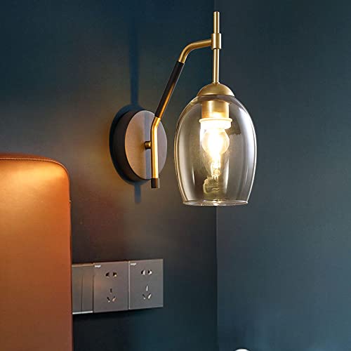 Lámpara de pared retro y accesorio de iluminación de pared moderno para salón 5