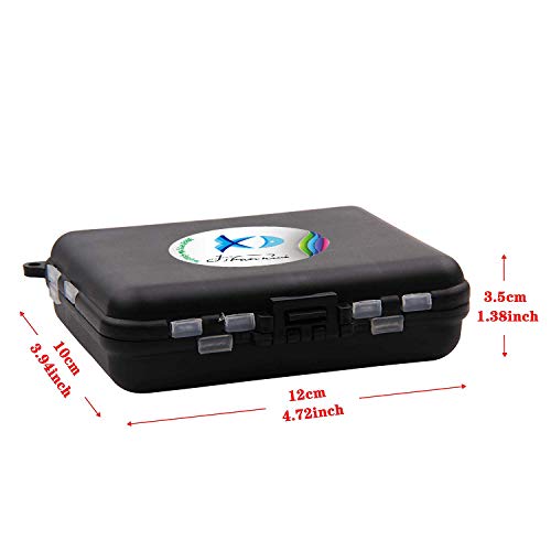 Jshanmei 140Pcs Fishing Swivels Tackle Kit, Include Ball Bearing Barrel Swivels, 3 Way Swivels, Fishing Swivels With Snaps, High Strength Swivels Fishing Tackle Box For Bass Trout Freshwater Saltwater #TOP4