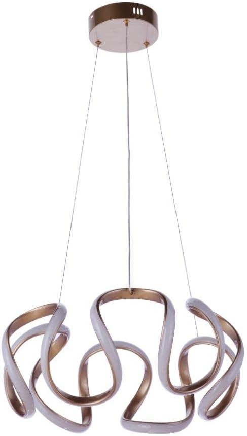 Craftmade Pulse Dimmable LED Pendant, Champagne Brass, 55790-CHB-LED