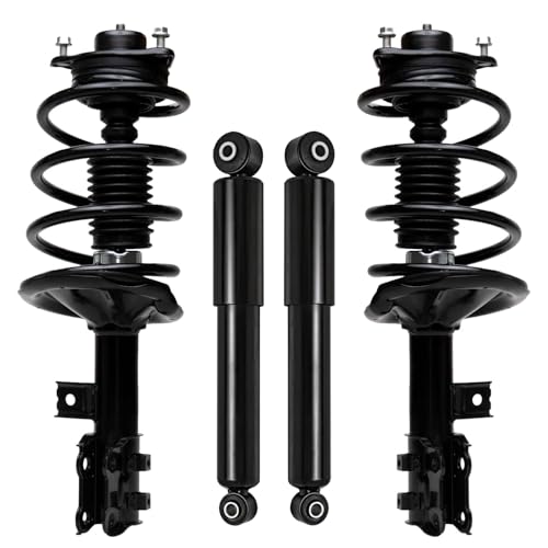 Image of Detroit Axle - Front Struts w /Coil Spring Rear Shock Absorbers Replacement for 2010-2013 Kia Forte Koup Forte5