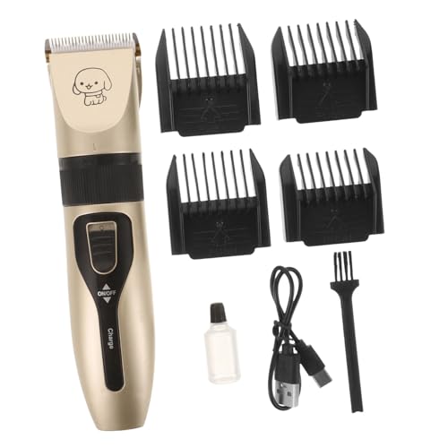 Rasoir en tissu rechargeable et tondeuse poils d'animaux 4 pièces FRCOLOR