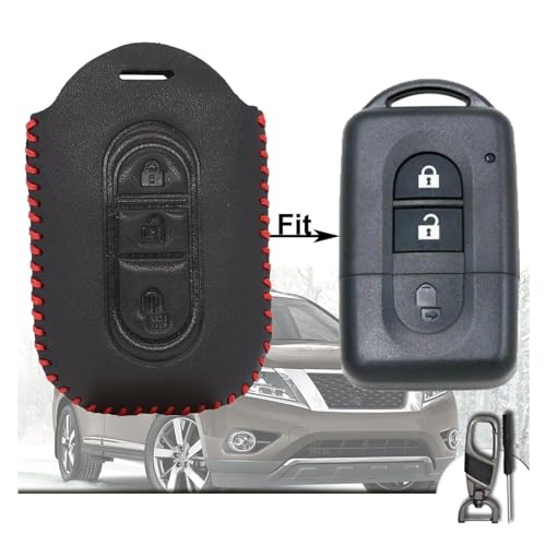 Housse clé voiture haute qualité 3 boutons pour Nissan X-Trail Rogue - 2