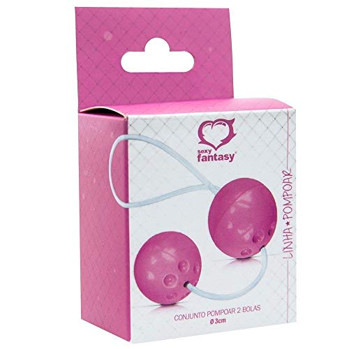 BOLINNHA DE POMPOAR 2 BOLAS SEXY FANTASY