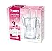 BWT Vida Manual filtradora magnesio + Pack 3 filtros Jarra de Agua, 2,6 l, Blanco