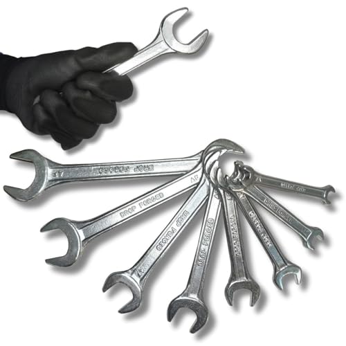 Jogo de Chave Boca Fixa 6 a 22mm Kit com 8 Peças Excellent EDA