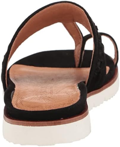 Gentle Souls by Kenneth Cole Women's Lavern Lite Thong Braid Sandal, Black, 9 | Image 2