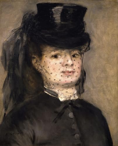 Impression Tableaux Graffiti Art Mural Renoir Toile Portrait de Madame Darras 60x90