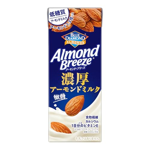 カゴメ アーモンド・ブリーズ 濃厚アーモンドミルク 200ml×24