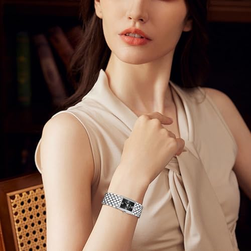 Image of LIGE Watches for Women Luxury Ladies Quartz Wrist Watches with Stainless Steel Bracelet,Waterproof.Womens Casual Fashion Small Watch Bracelet