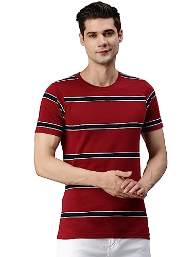 Image of ONN Men's Striped Relaxed Fit T-Shirt
