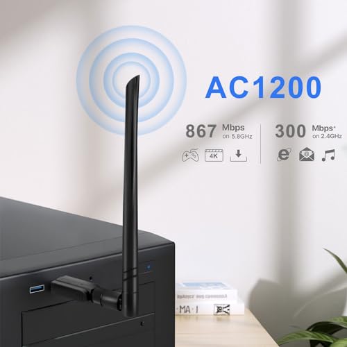Redes, Wireless adaptador wifi pc escritorio Marca Yostyle (3)
