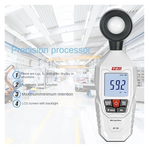 Espectrómetro portátil industrial DT-73L para medir luminancia en talleres 5