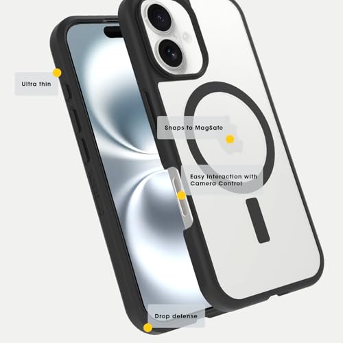 OtterBox iPhone 16 React Series Case - Clear - Ultra-Thin, Stylish Minimalist iPhone Case, MagSafe Compatible - image 7