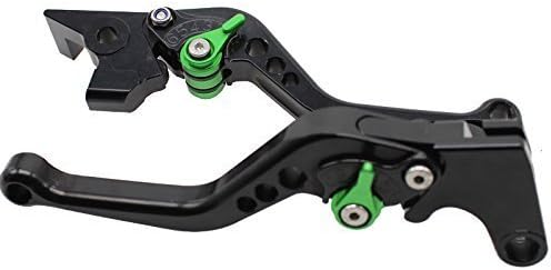 Miniatura 4 de FXCNC Palancas de freno y embrague ajustables cortas de aluminio CNC compatibles con NINJA 650RER-6F Z650 Z900 2017-2020, VERSYS 1000 2015-2020,