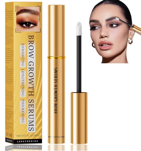 Augenbrauen Serum,Augenbrauen Serum Wachstum,NatüRliches Eyebrow FüR Volle,äNgere Brauen – Lang Anhaltende Pflege,Wasserfest & Schmutzabweisend,FöRdert Schnelles Wachstum Der Eyebrow