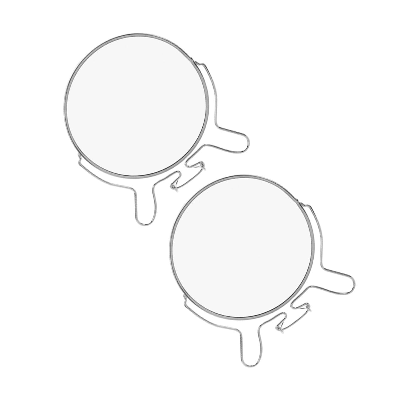Miroir de Maquillage en métal pour réussir vos coiffures sans angle mort