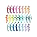 Ryan & Rose Jesus Bracelets - Cross Silicone Bracelet (Kaleidoscope (25 Pack), Extra Small)
