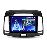 Navegación GPS para Coche para Hyundai para Elantra 4 HD 2006-2012 para Coche Reproductor de Vídeo Navegación Android No 2din 2 DIN DVD(4+64G)