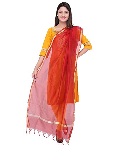 Indian Plain Silk Dupatta,Stole, Scarf, Chunni for Woman