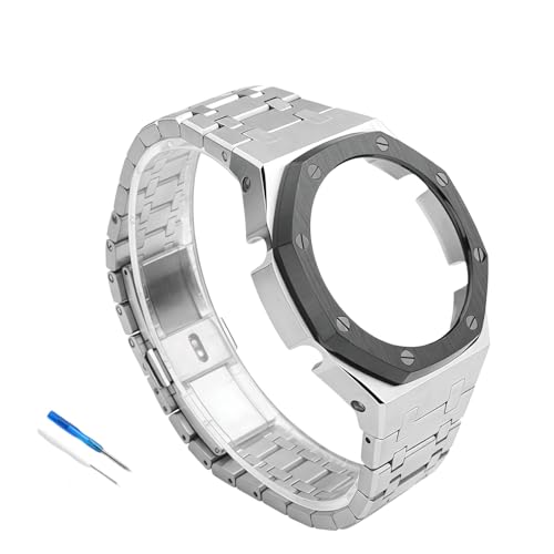 [yneblaed] �ɓK�����܂� �E�H�b�` GM2100 / GBM-2100 / GMA-S2100 �I�N�^�S�� �I�[�N�t�@�[�}�[�^�C�v�p �����X�e�����X�P�[�X���u���X���b�g�Z�b�g