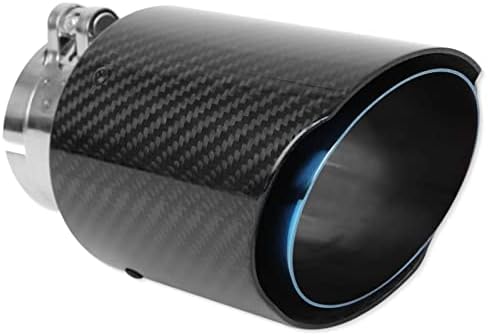 Krtopo Auspuffspitze Edelstahl 2.5 Zoll - Frosted Design Mit Mesh