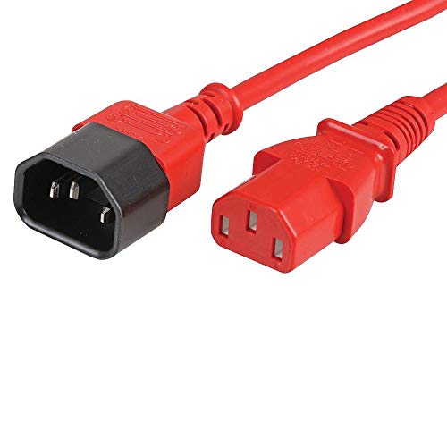 Cable de enchufe IEC C7 angular para alimentación figura 8 toma 3 pines blanco 1.8m